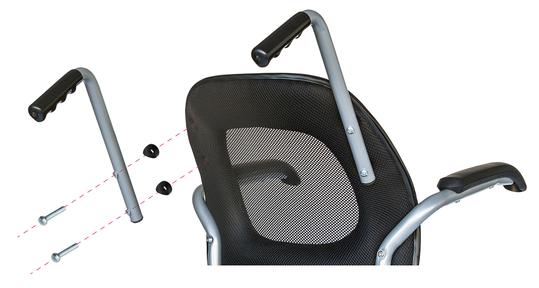 Push Handles for REVO Wheelchairs